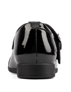 CLARKS Kids' Leather T-Bar Shoes (Kid Size 10-2.5) -School Uniform Sales Store SD 01 T94 3021P Y1 X EC 2