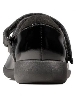 CLARKS Kids' Leather Mary Jane School Shoes (Kid 10-2.5) -School Uniform Sales Store SD 01 T94 3113P Y1 X EC 2