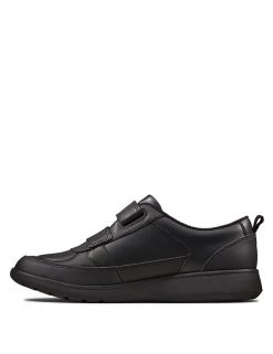 CLARKS Kids' Leather Riptape School Shoes (Youth Size 3-9) 11 CLARKS Kids' Leather Riptape School Shoes (Youth Size 3-9) -School Uniform Sales Store SD 01 T94 3115 Y0 X EC 4