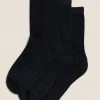 M&S Collection 3 Pack Of Ultimate Comfort Ankle School Socks -School Uniform Sales Store SD 04 T64 2011S F0 X EC 0