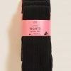 M&S Collection 3pk Of Cable Knit Tights