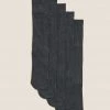 M&S Collection 5 Pack Of Long Ribbed School Socks -School Uniform Sales Store SD 04 T64 3543 T0 X EC 0
