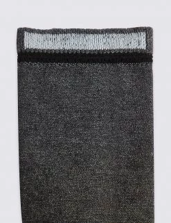M&S Collection 3 Pack Of Ultimate Comfort Socks -School Uniform Sales Store SD 04 T64 3556 T0 X EC 1