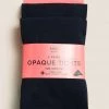 M&S Collection 2pk Of 100 Denier Tights -School Uniform Sales Store SD 04 T64 5702L F0 X EC 0