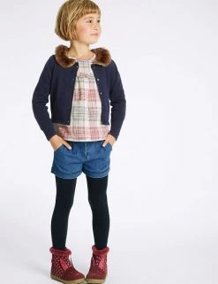 M&S Collection Socks & Tights 3pk Of Body Sensor™ School Tights -School Uniform Sales Store SD 04 T64 5710G F0 X EC 5