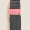 M&S Collection Socks & Tights 3pk Of Cable Knit Tights -School Uniform Sales Store SD 04 T64 5710P T0 X EC 0