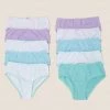 M&S Collection Underwear 10pk Pure Cotton Knickers (2-16 Yrs) -School Uniform Sales Store SD 04 T71 1216V KQ X EC 0