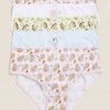 M&S Collection Underwear 5pk Pure Cotton Disney Princess™ Knickers (2-12 Yrs) -School Uniform Sales Store SD 04 T71 1831D ZZ X EC 0