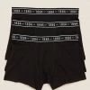 M&S Collection Underwear 3pk Cotton Rich With Lycra® Trunks (6-16 Yrs) -School Uniform Sales Store SD 04 T71 2585A Y0 X EC 90