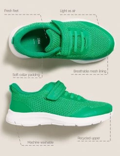 Light As Air™ Footwear Kids' Freshfeet™ Riptape Trainers (5 Small - 3 Large) -School Uniform Sales Store SD 04 T72 1872U J0 X EC 90