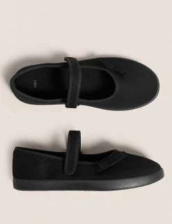 M&S Collection Footwear Kids' Riptape Plimsoll School Shoes (7 Small - 4 Large) 10 M&S Collection Footwear Kids' Riptape Plimsoll School Shoes (7 Small - 4 Large) -School Uniform Sales Store SD 04 T72 2121B Y0 X EC 1