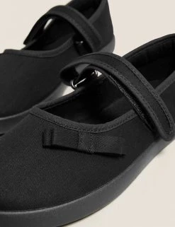 M&S Collection Footwear Kids' Riptape Plimsoll School Shoes (7 Small - 4 Large) 11 M&S Collection Footwear Kids' Riptape Plimsoll School Shoes (7 Small - 4 Large) -School Uniform Sales Store SD 04 T72 2121B Y0 X EC 2