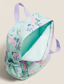 M&S Collection Accessories Kids' Water Repellent Dinosaur Nursery Backpack -School Uniform Sales Store SD 04 T72 6049D JC X EC 3