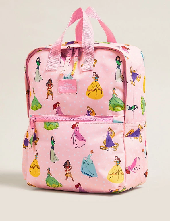 M&S Collection Accessories Kids' Water Repellent Disney Princess™ Nursery Backpack 3 M&S Collection Accessories Kids' Water Repellent Disney Princess™ Nursery Backpack