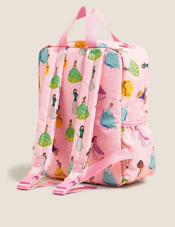 M&S Collection Accessories Kids' Water Repellent Disney Princess™ Nursery Backpack 5 M&S Collection Accessories Kids' Water Repellent Disney Princess™ Nursery Backpack - Image 3