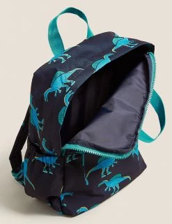 M&S Collection Accessories Kids’ Dinosaur Water Repellent Nursery Backpack -School Uniform Sales Store SD 04 T72 6053J F0 X EC 3
