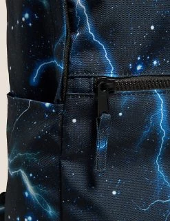 M&S Collection Accessories Kids' Water Repellent Lightning Backpack -School Uniform Sales Store SD 04 T72 6136F Y0 X EC 2