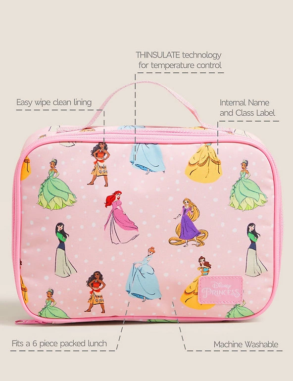 M&S Collection Lunchboxes Kids' Disney Princess™ Lunch Box 4 M&S Collection Lunchboxes Kids' Disney Princess™ Lunch Box - Image 2