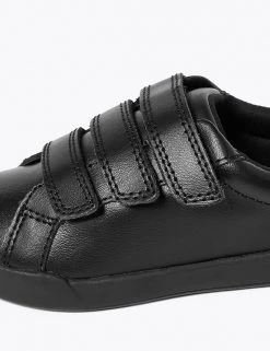 M&S Collection Footwear Kids' Leather Freshfeet™ Trainers (8 Small - 1 Large) -School Uniform Sales Store SD 04 T72 8553B Y0 X EC 2