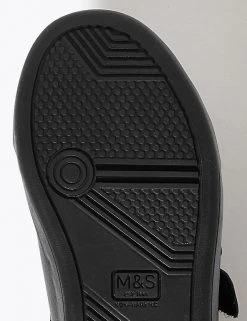 M&S Collection Footwear Kids' Leather Freshfeet™ Trainers (8 Small - 1 Large) -School Uniform Sales Store SD 04 T72 8553B Y0 X EC 3