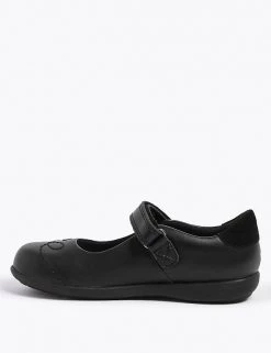 M&S Collection Kids’ Leather Flashing Light School Shoes (8 Small -1 Large) -School Uniform Sales Store SD 04 T72 8649B Y0 X EC 1