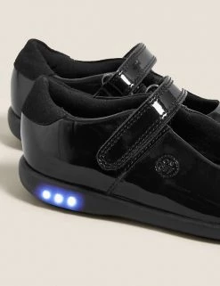 M&S Collection Footwear Kids' Leather Flashing Light School Shoes (8 Small - 1 Large) 9 M&S Collection Footwear Kids' Leather Flashing Light School Shoes (8 Small - 1 Large) -School Uniform Sales Store SD 04 T72 8664B Y0 X EC 2