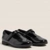 M&S Collection Kids' Leather Freshfeet™ T Bar School Shoes (8 Small - 1 Large) -School Uniform Sales Store SD 04 T72 8666B Y0 X EC 0