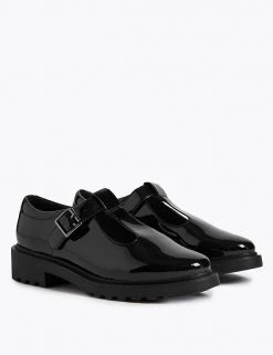 M&S Collection Kids’ Leather T-Bar School Shoes (13 Small - 7 Large)