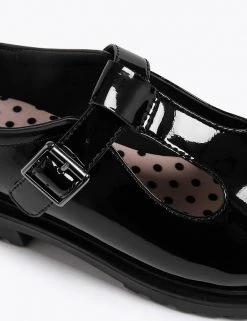 M&S Collection Kids’ Leather T-Bar School Shoes (13 Small - 7 Large) -School Uniform Sales Store SD 04 T72 8748B Y0 X EC 2