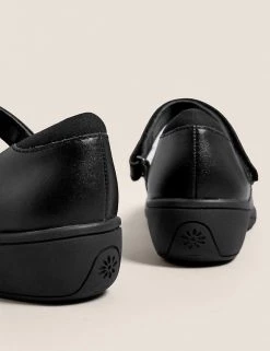 M&S Collection Kid's Leather Freshfeet™ School Shoes (13 Small - 7 Large) -School Uniform Sales Store SD 04 T72 8764B Y0 X EC 2