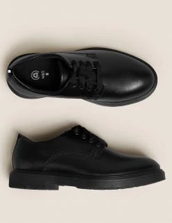 M&S Collection Kid’s Leather Freshfeet™ School Shoes (13 Small - 9 Large) 10 M&S Collection Kid’s Leather Freshfeet™ School Shoes (13 Small - 9 Large) -School Uniform Sales Store SD 04 T72 8769B Y0 X EC 1