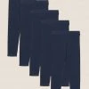 M&S Collection 5pk Cotton Rich Leggings (6-16 Yrs) -School Uniform Sales Store SD 04 T74 3364E F0 X EC 0