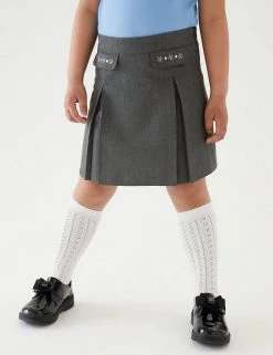 M&S Collection Skirts Girls' Embroided School Skirt (2-18 Yrs) 10 M&S Collection Skirts Girls' Embroided School Skirt (2-18 Yrs) -School Uniform Sales Store SD 04 T76 0104 T0 X EC 1