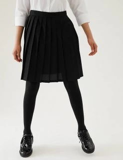 M&S Collection Skirts Girls' Easy Dressing Pull On School Skirt (2-16 Yrs) -School Uniform Sales Store SD 04 T76 0113 Y0 X EC 1