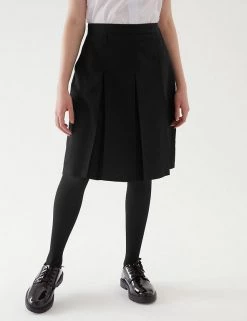 M&S Collection Skirts Girls' Slim Fit Permanent Pleats School Skirt (2-18 Yrs) -School Uniform Sales Store SD 04 T76 0137 Y0 X EC 1