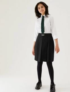 M&S Collection Skirts Girls' Permanent Pleats School Skirt (2-16 Yrs) 17 M&S Collection Skirts Girls' Permanent Pleats School Skirt (2-16 Yrs) -School Uniform Sales Store SD 04 T76 0177 Y0 X EC 0