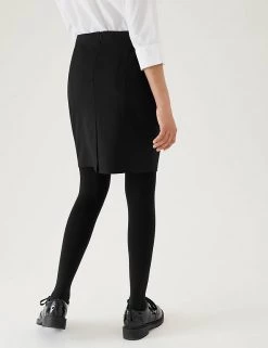 M&S Collection Skirts Girls' Short Pencil School Skirt (9-16 Yrs) -School Uniform Sales Store SD 04 T76 0302 Y0 X EC 2