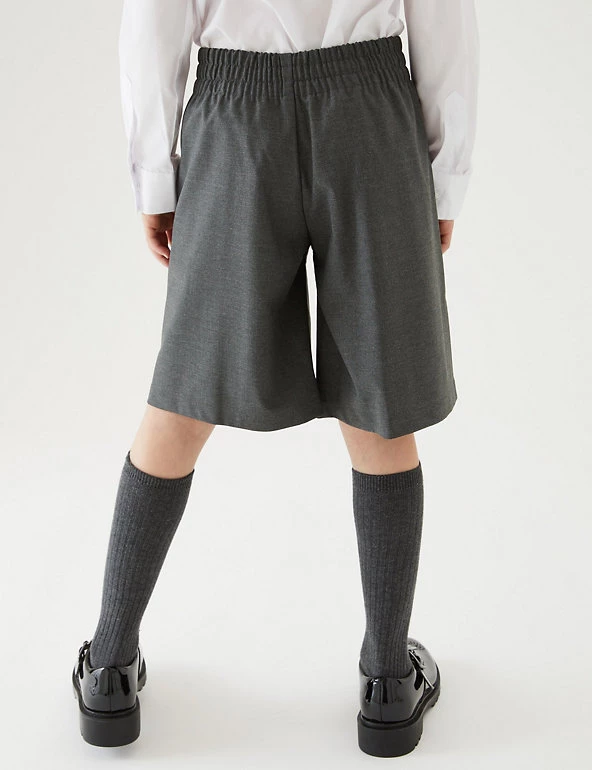 M&S Collection Trousers Girls' Pleat Front School Culottes (2-18 Yrs) 6 M&S Collection Trousers Girls' Pleat Front School Culottes (2-18 Yrs) - Image 4