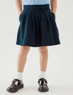 M&S Collection Skirts Girls' Cotton Pleated School Skirt (2-14 Yrs) 14 M&S Collection Skirts Girls' Cotton Pleated School Skirt (2-14 Yrs) -School Uniform Sales Store SD 04 T76 0321 F0 X EC 1