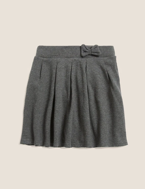 M&S Collection Skirts Girls' Cotton Pleated School Skirt (2-14 Yrs) 9 M&S Collection Skirts Girls' Cotton Pleated School Skirt (2-14 Yrs) - Image 7