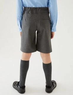 M&S Collection Girls' Regular Fit School Shorts (2-16 Yrs) 18 M&S Collection Girls' Regular Fit School Shorts (2-16 Yrs) -School Uniform Sales Store SD 04 T76 1231 T0 X EC 2