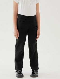 M&S Collection Girls' Regular Leg Knitted School Trousers (2-16 Yrs) -School Uniform Sales Store SD 04 T76 1287 Y4 X EC 1