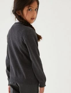 M&S Collection Cardigans Girls’ Pure Cotton Bow Pocket School Cardigan (3-18 Yrs) 29 M&S Collection Cardigans Girls’ Pure Cotton Bow Pocket School Cardigan (3-18 Yrs) -School Uniform Sales Store SD 04 T76 1373 T0 X EC 2