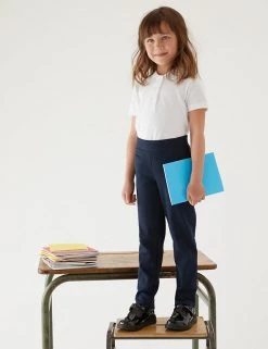 M&S Collection Girls' Slim Leg Knitted School Trousers (2-18 Yrs) 27 M&S Collection Girls' Slim Leg Knitted School Trousers (2-18 Yrs) -School Uniform Sales Store SD 04 T76 1421 F0 X EC 0
