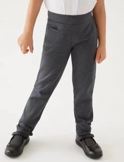M&S Collection Girls' Slim Leg Knitted School Trousers (2-18 Yrs) 19 M&S Collection Girls' Slim Leg Knitted School Trousers (2-18 Yrs) -School Uniform Sales Store SD 04 T76 1421 T0 X EC 1