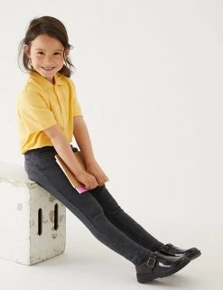 M&S Collection Girls' Skinny Leg Knitted School Trousers (2-18 Yrs) -School Uniform Sales Store SD 04 T76 1422 T0 X EC 0