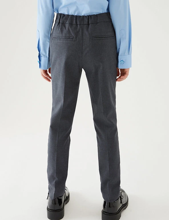 M&S Collection Girls' Super Skinny Leg School Trousers (2-18 Yrs) 6 M&S Collection Girls' Super Skinny Leg School Trousers (2-18 Yrs) - Image 4