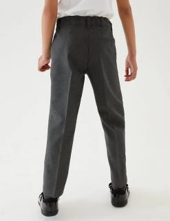 M&S Collection 2pk Girls' Slim Leg School Trousers (2-18 Yrs) -School Uniform Sales Store SD 04 T76 1425 T0 X EC 2