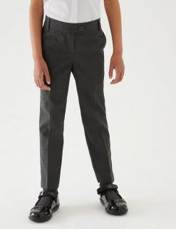 M&S Collection 2pk Girls' Skinny Leg School Trousers (2-18 Yrs) -School Uniform Sales Store SD 04 T76 1426 T0 X EC 1