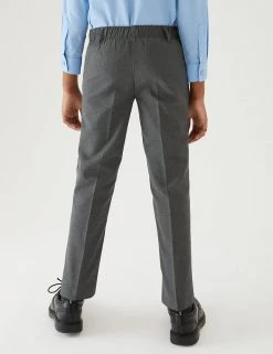 M&S Collection 2pk Girls' Easy Dressing Slim Leg School Trousers (3-18 Yrs) -School Uniform Sales Store SD 04 T76 1427 T0 X EC 2